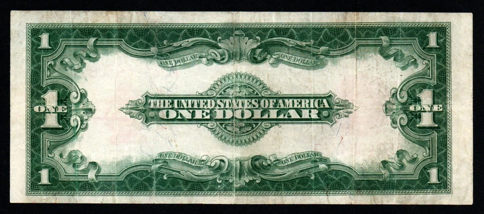 1923 $1 LARGE Size CRISP VF+/XF UNITED STATES NOTE! - Image 2 of 2