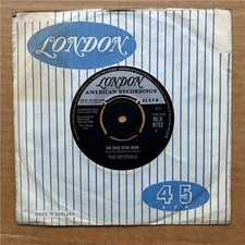 THE CRYSTALS DA DOO RON RON 7" 1963 with git' it - nice copy with only light sig
