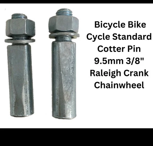 Pin Cotter Standard Cycle Efficace 9 5 mm 38 pour manivelle roue Pin Cotter Standard Cycle Efficace 9 5 mm 38 pour manivelle roue