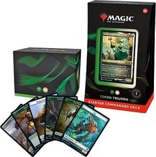 Magic The Gathering Starter Commander Deck - Token Triumph Green-white