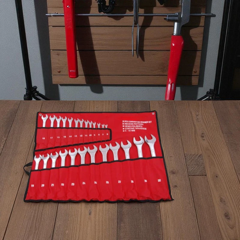 Combination Spanners 25Pc Polished Crv Steel Metric 6mm-32mm - Image 3 of 4