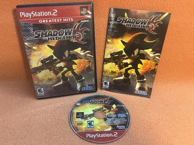 Sonic Shadow of the Hedgehog Sony PlayStation 2 PS2 Greatest Hits Game Complete!
