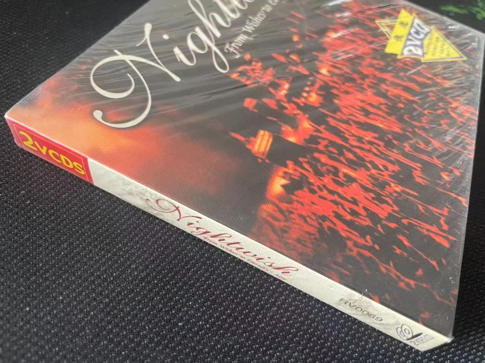 Nightwish From Wishes to Eternity Live China First Edition VCD VIDEO CD Sealed Foto 3 de 3