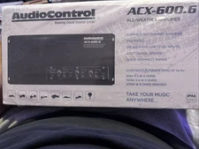 AudioControl ACX-600.6 6-Channel Amplifier for All Weather Conditions