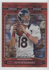 2013 Panini Prizm Monday Night Heroes Target Red Pulsar Peyton Manning HOF 0p1e