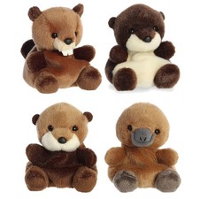 Aurora Plush Palm Pals - SET OF 4 MARINE MAMMALS Chewy, Patty, Elena  Selena 