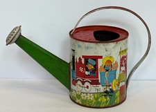 Vintage J Chein Tin Litho Childs Watering Can...