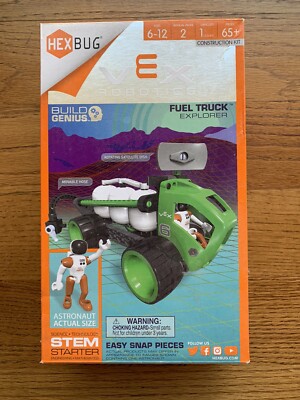 HEXBUG Vex Robotics Fuel Truck Explorer 65+ Snap Pieces STEM Brand New