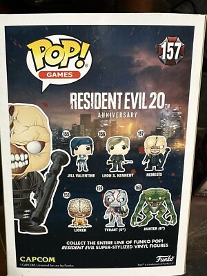 FUNKO Pop Games: Resident Evil - Nemesis Action Figure