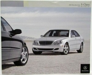 04 Mercedes Benz S Class Prestige Sales Brochure S430 S500 S55 Amg S600 Ebay