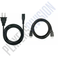 HDMI + Power Cable — Connection Set For Sony PS3 Slim PS4 PS5 Xbox Series X