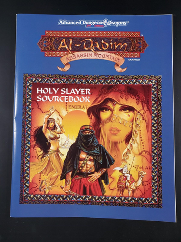 Al-Qadim Assassin Mountain Box ALQ2 9433 quasi nuovo Al-Qadim TSR AD&D D&D - Foto 3 di 7