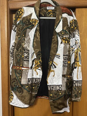 Silkworm Blazer Hermes Scarf