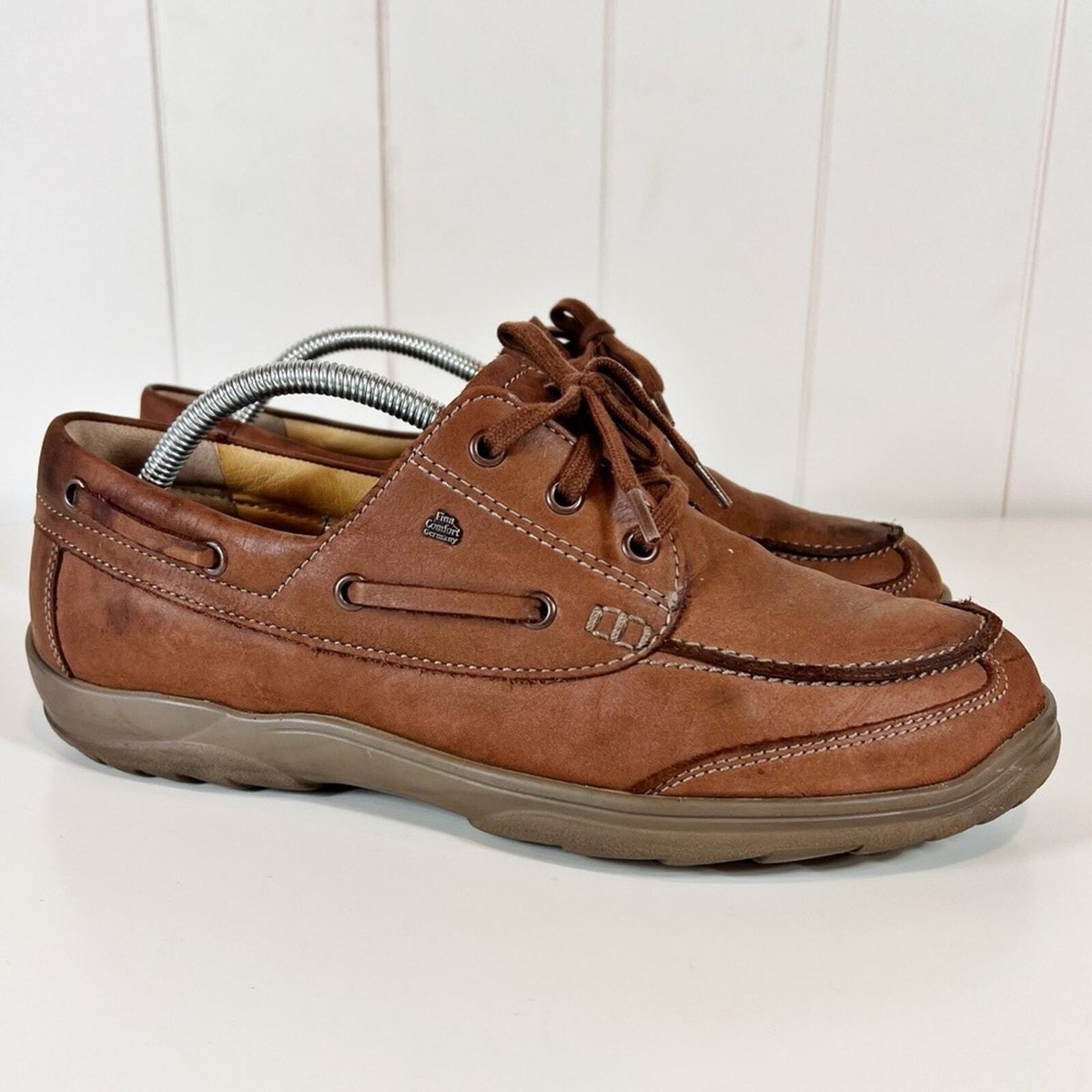 Finn Comfort Soft Surfside Mens Loafers in Saddle Comfort  display picture 3