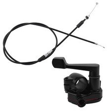 7/8 22mm Thumb Throttle Kit with Throttle CableAluminum Motorcycle/Mini Bik