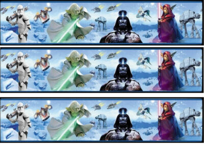 Tortenband Geburtstag Oblate - Fondant  Star Wars P2