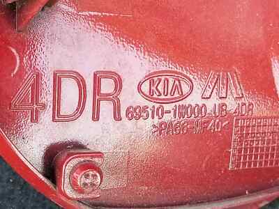 2012-2017 Kia Rio Sedan Fuel Fille Door with Tank Cap OEM