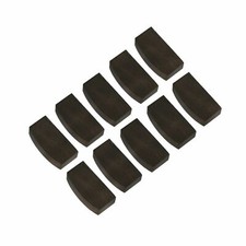 10x Violin String Nut Natural Ebony Wood Pre Carved Good Quality