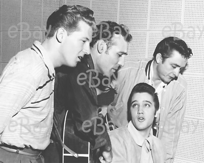 Elvis Presley The Complete Million Dollar Quartet 8x10 Photo Reprint