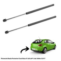 2 Gasfedern Kolben HeckträGer GepäCk X Seat Ibiza IV (6J5, 6P1) Von 2008