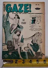 Betty Page Gaze Magazine August 1958 Pin Up