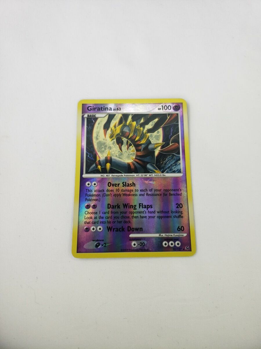 Pokemon TCG Giratina Lv. 63 #10/127 Holographic Platinum Pokemon TCG Giratina Lv. 63 #10/127 Holographic Platinum