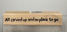 Northwoods Rubber Stamps All carved up and no place to go P2