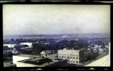 1910s Tampa? FL City Skyline Rooftop Buildings Vtg Photo Negative FL 5.5 X 3.5 F