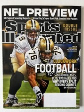 DREW BREES SAINTS QB * NFL PREVIEW September 6 2010 SPORTS ILLUSTRATED MAGAZINE