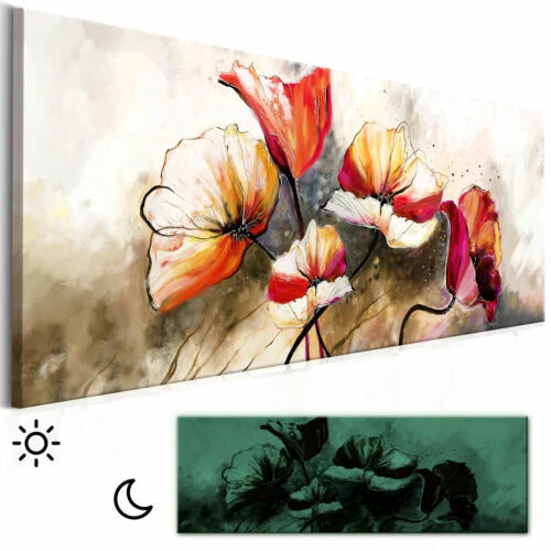 Deko-Bilder & -Drucke mit Panorama Mohnblume