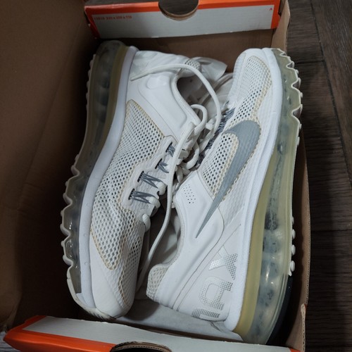 Nike Womens Lunarglide 6 654434-001 White Running Shoes Sneakers Size 9