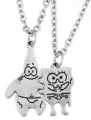 Freundschaftshalsketten - SpongeBob - Ideal als Geschenk - Patrick