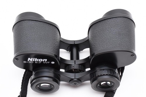 NIKON 8x30E 8.3° WF C Binoculars Black x/ Case from JAPAN - Picture 13 of 14