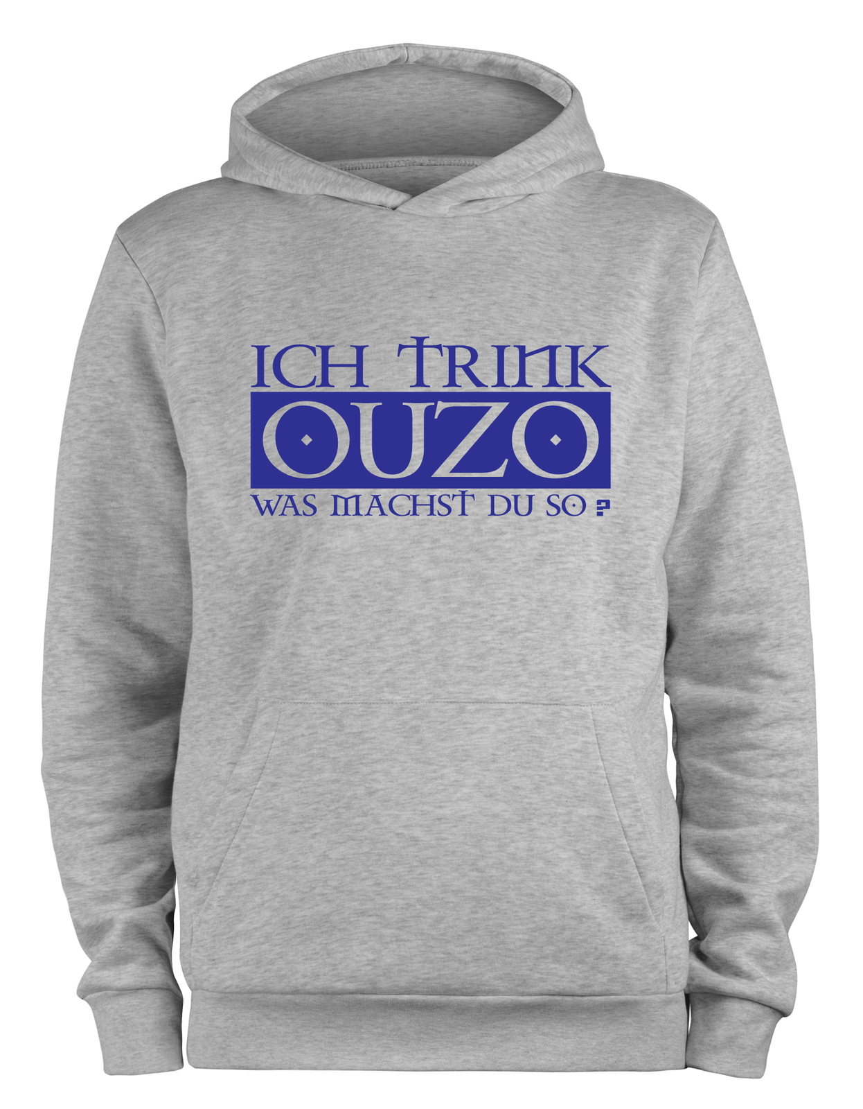 Styletex23 Sudadera con Capucha Hombre Yo Bebida Ouzo. Qué Haces So, Fun