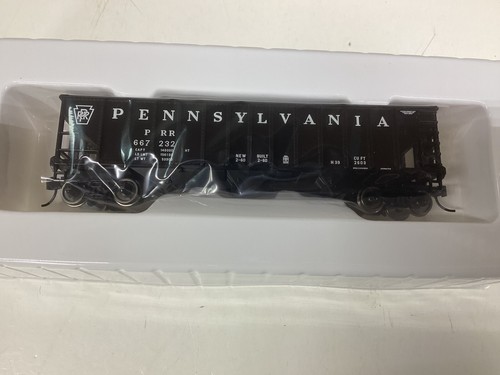 Bowser #42929 escala HO "PRR" 70 toneladas triple tolva Rd. #667232 | Zustand: New