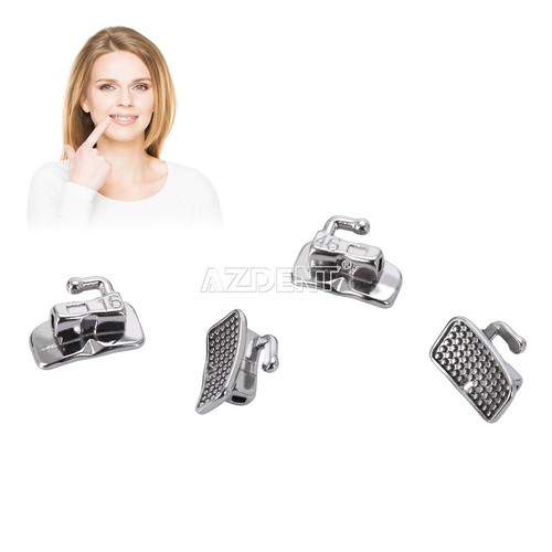10 X AZDENT Dental Orthodontic Buccal Tubes 1st Molar Roth 022 Bondable Tube - Picture 4 of 13