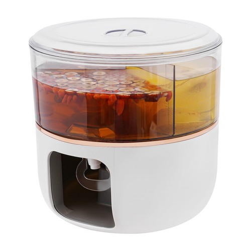Dispenser Bevande 6L Succo di Bevande Caffè Distributore di Bevande Rotazione 360° - Foto 9 di 23