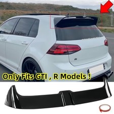Gloss Black Oettinger Style Rear Window Roof Spoiler For Vw Gti Golf-r Mk7 15-21 Gloss Black Oettinger Style Rear Window Roof Spoiler For Vw Gti Golf-r Mk7 15-21