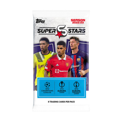 Topps UEFA Football Superstars 22/23 aus allen 200 Base Karten aussuchen Auswahl