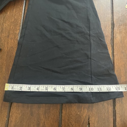 OFFLINE By Aerie Fold Over Hi-Rise OG Super Flare Pants Size XS Black - Picture 3 of 6