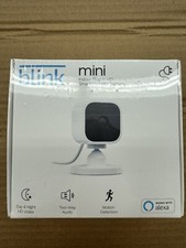 Blink Mini Indoor Plug-In Live HD Smart Security Camera New in Box 