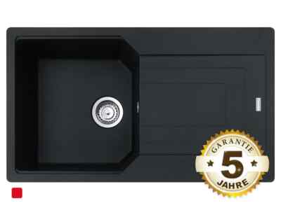 Franke Urban UBG 611-86 Onyx - 114.0682.524 Granitspüle Auflage