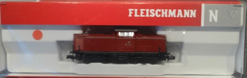 Fleischmann  723006    (Spur N)   Diesellok  BR V 100 1186 + OVP - geprüft - A1