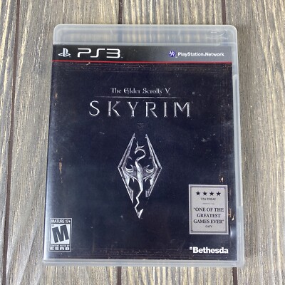 The Elder Scrolls Skyrim Playstation 3 Video Game 2009
