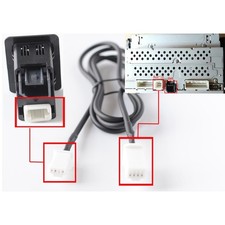 Car AUX Adapter Quick Installation Easy To Install Wear Resistant Non-deformable