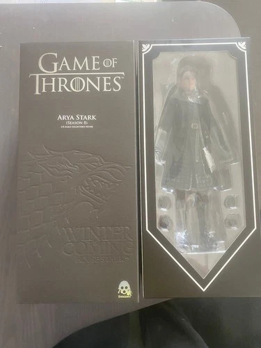 GAME OF THRONES ARYA STARK SEASON 8 FIGURINE THREE ZERO NEW