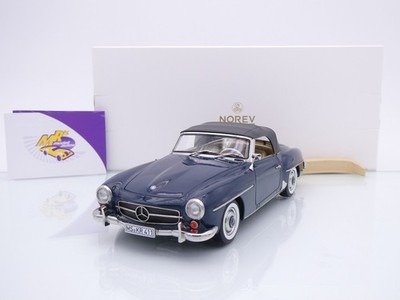 Norev 183403 # Mercedes-Benz 190 SL Cabriolet Baujahr 1957 '' Middle Blue '' 1:18