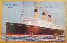 MAJESTIC (White Star) Illustration by Montague Black
