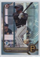2022 Bowman 1st Edition Sky Blue Foil Rodolfo Nolasco #BPPF-69 j5y
