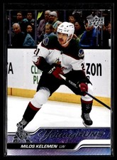 2023-24 Upper Deck Series 1 Hockey Young Guns #211 Milos Kelemen Rookie RC